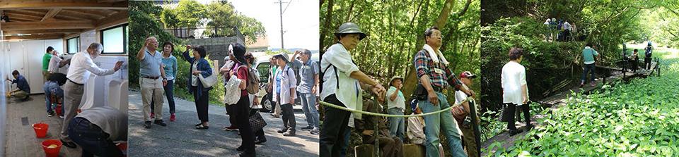 おもしろ人立　めだかの学校